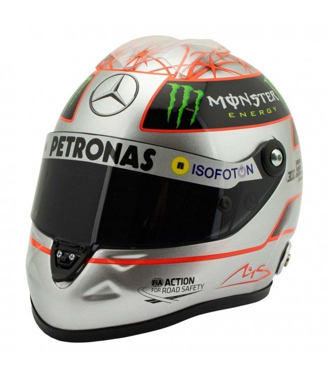 Michael Schumacher  Mercedes AMG Petronas F1 Team 2012 Scale Helmet 300th GP