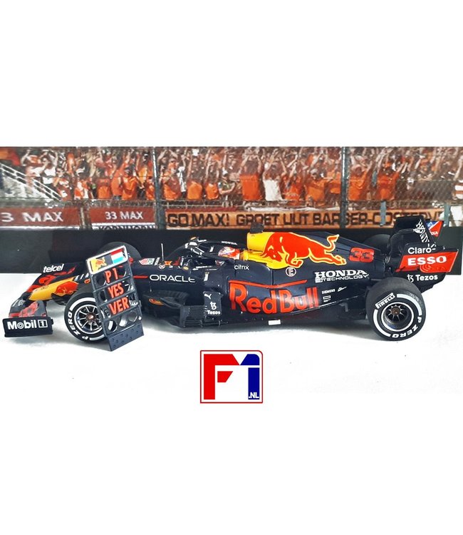 Oracle Red Bull  Racing F1 Team Honda RB16B 2021 -  M. Verstappen Winner Dutch GP 2021