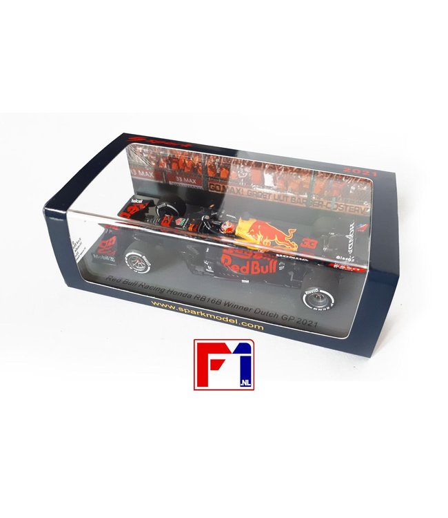 Oracle Red Bull  Racing F1 Team Honda RB16B 2021 -  M. Verstappen Winner Dutch GP 2021