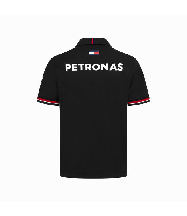 Mercedes AMG Petronas F1 Team - Team Polo Black Adult - Collection 2022