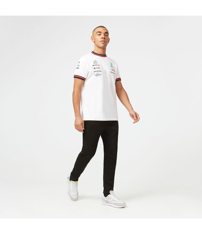 Mercedes AMG Petronas F1 Team - Team Driver T-Shirt White Adult - Collection 2022