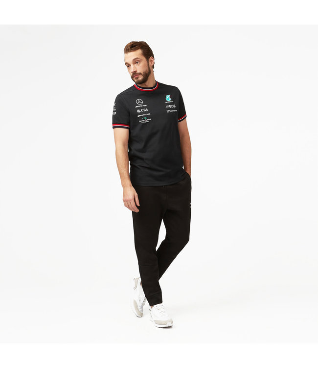 Mercedes AMG Petronas F1 Team - Team Driver T-Shirt Black Adult - Collection 2022