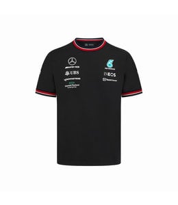 Mercedes AMG Petronas F1 Team 2022 Team Driver T-Shirt Black Adult