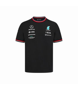 Mercedes AMG Petronas F1 Team 2022 Team Driver T-Shirt Black Kids