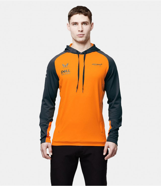 McLaren F1 Team Orange Replica Hooded Sweat Jacket Men - Collection 2022