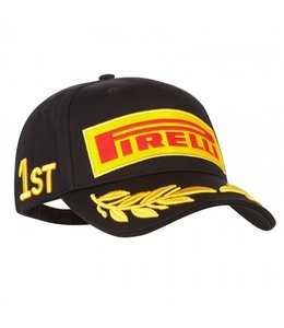 Pirelli 1st Logo Baseball Cap Adult Black