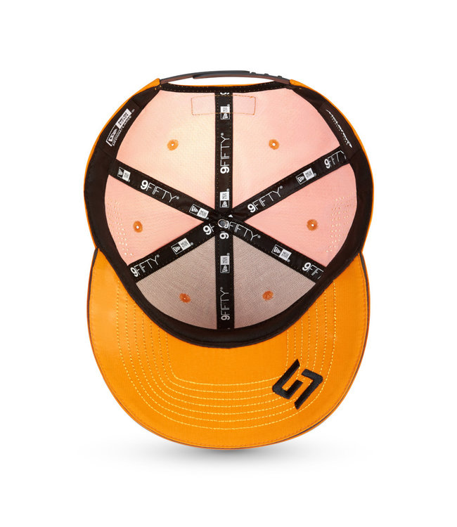 McLaren F1 Team 2022 Adult Driver Flatbrim Cap Lando Norris Papaya Orange - Collection 2022