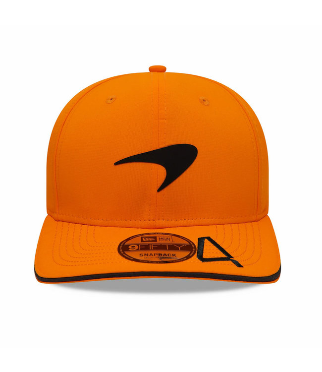 McLaren F1 Team 2022 Adult Driver Flatbrim Cap Lando Norris Papaya Orange - Collection 2022