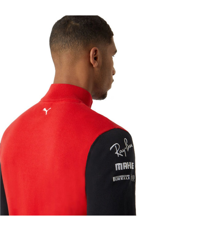 Scuderia  Ferrari F1 Team Half Zip Sweat Jumper Adult - Collection 2022