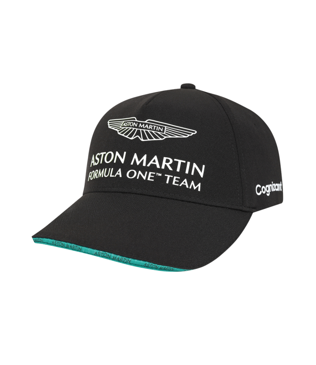 Aston Martin Cognizant F1 Team Adult Baseball Cap Black - Collection 2022