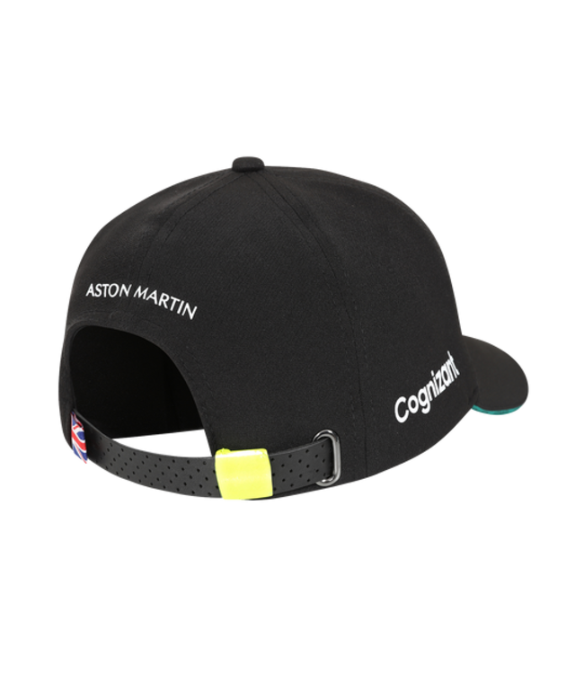 Aston Martin Cognizant F1 Team Adult Baseball Cap Black - Collection 2022