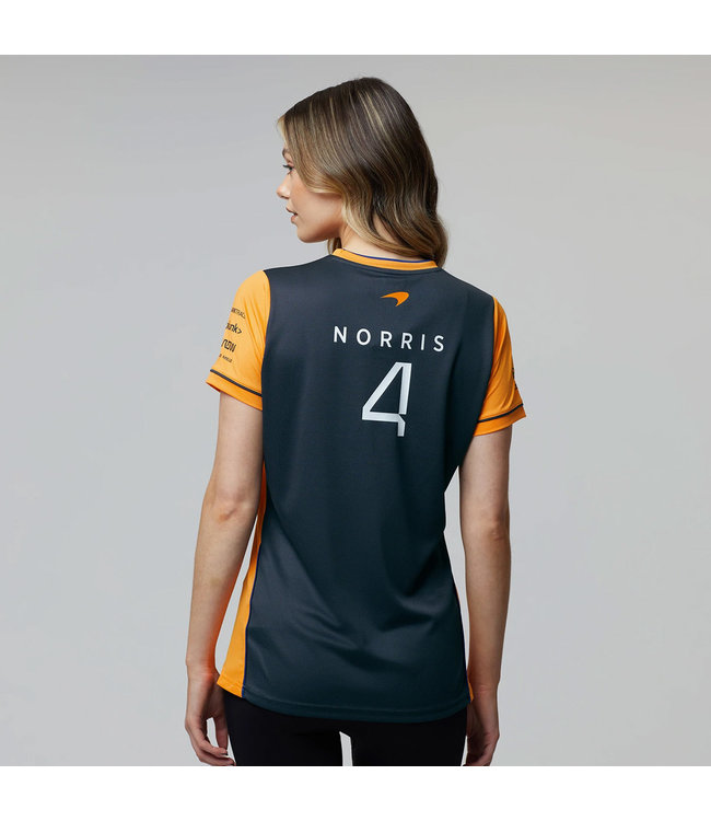 McLaren F1 Team Womens Replica Norris Set-Up Driver Tee Orange - Collection 2022