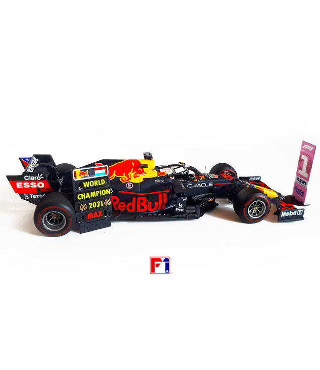 Oracle Red Bull  Racing F1 Team Honda RB16B 2021 -  M. Verstappen  Winner GP Abu Dhabi and World Champion 2021