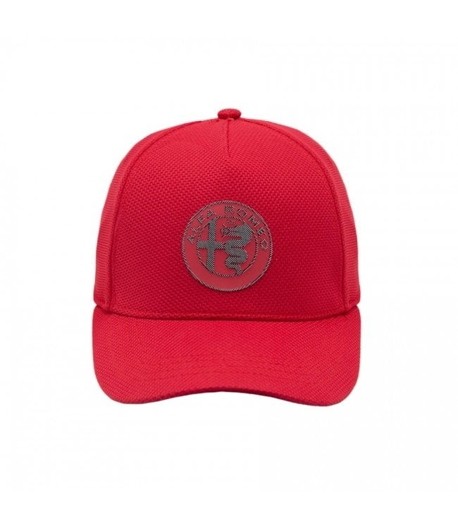 Alfa Romeo Formula 1 Team Red Logo Baseball Cap Adult - Collection 2022