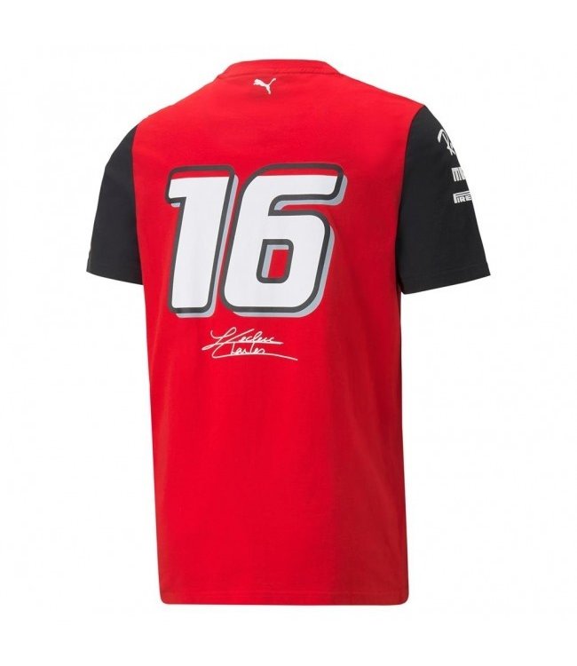 Scuderia  Ferrari F1  Charles Leclerc Team T-Shirt Adult - Collection 2022