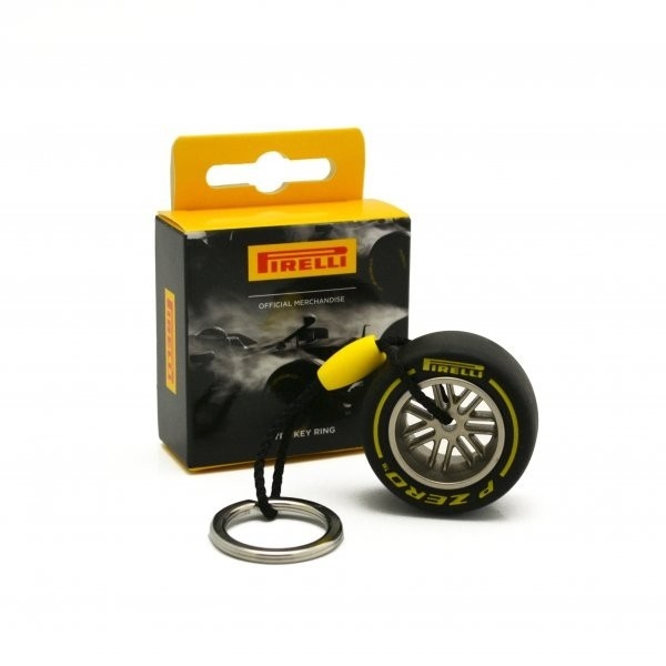 nauwkeurig Dan krullen Pirelli F1 Rim Yellow Tyre Sleutelhanger - Collection 2022