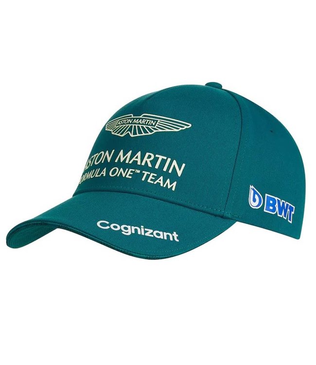 Aston Martin Cognizant F1 Team Kids Vettel Drivers Baseball Cap Green - Collection 2022