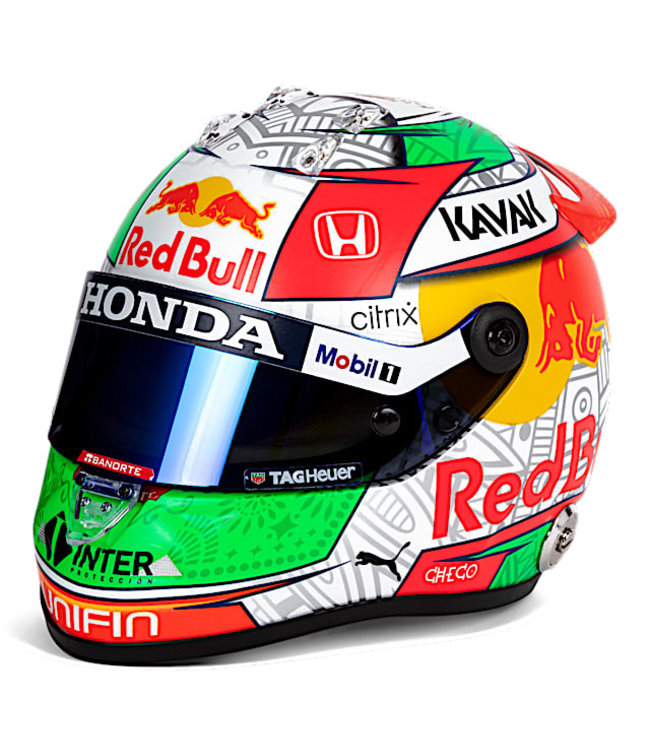 Oracle Red Bull  Racing F1 Team Sergio Perez Helmet 2021  Scale 1:2