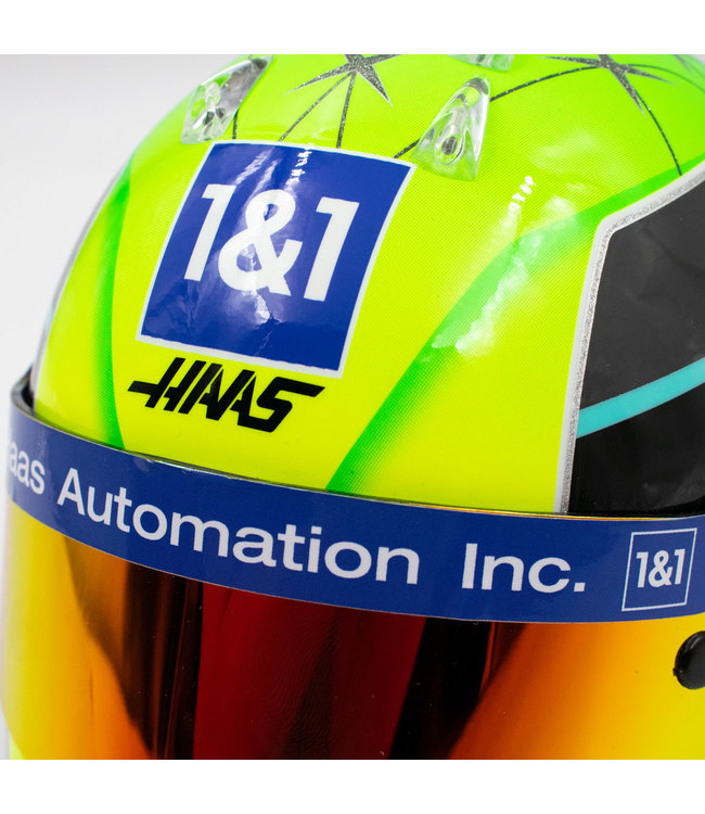 Haas F1 Team Mick Schumacher Helmet Season 2022  Scale 1:2