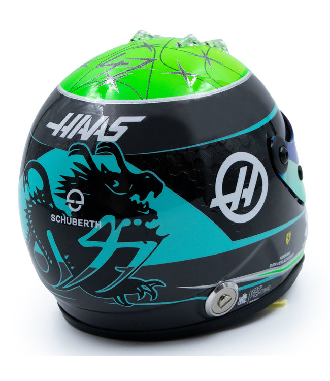 Haas F1 Team Mick Schumacher Helmet Season 2022  Scale 1:2
