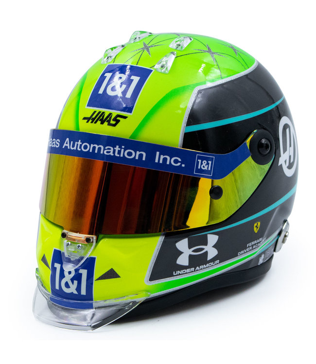 Haas F1 Team Mick Schumacher Helmet Season 2022  Scale 1:2