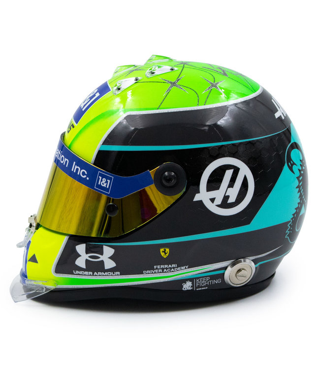 Haas F1 Team Mick Schumacher Helmet Season 2022  Scale 1:2