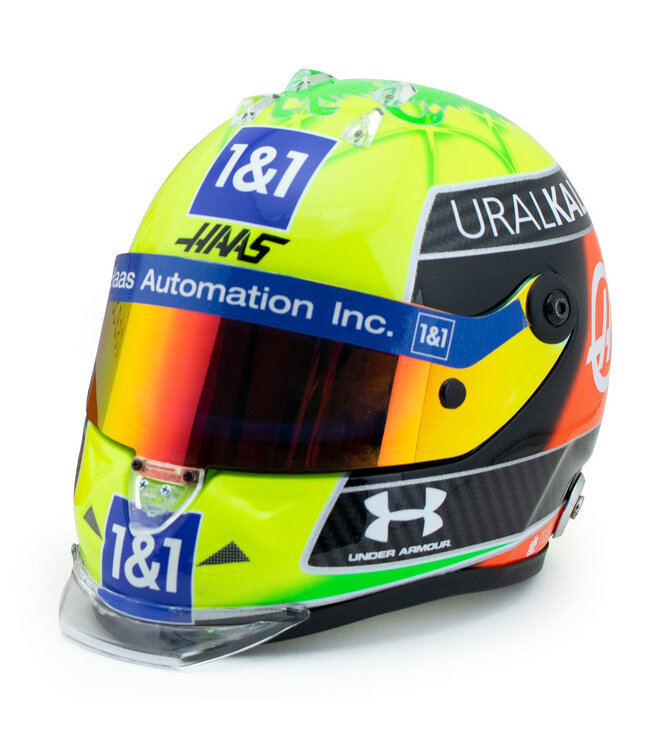 Haas F1 Team Mick Schumacher Helmet Season 2021  Scale 1:2