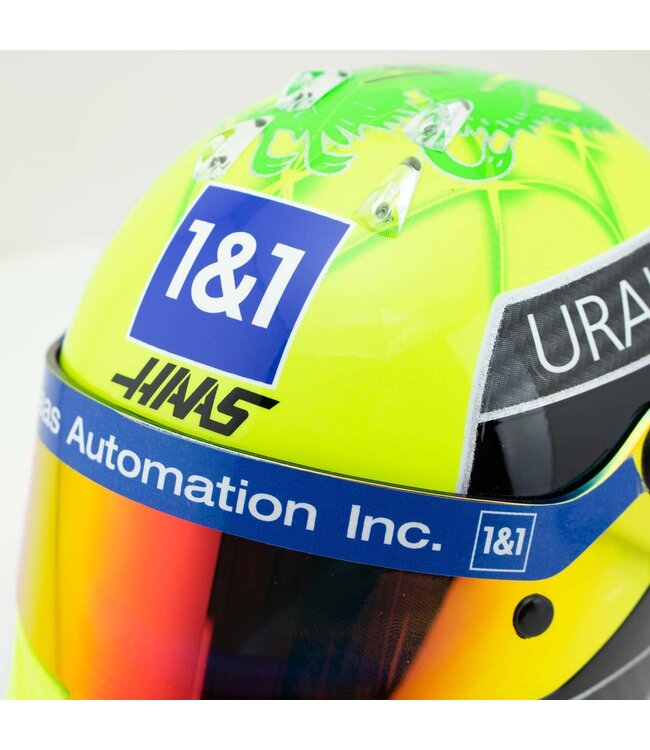 Haas F1 Team Mick Schumacher Helmet Season 2021  Scale 1:2