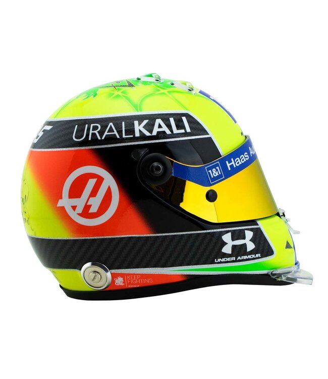 Haas F1 Team Mick Schumacher Helmet Season 2021  Scale 1:2