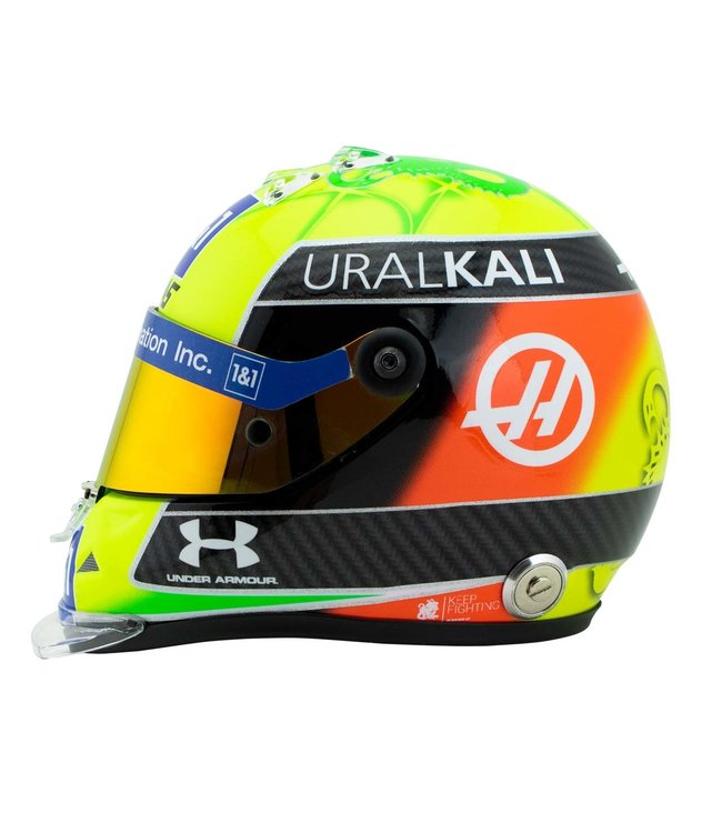 Haas F1 Team Mick Schumacher Helmet Season 2021  Scale 1:2