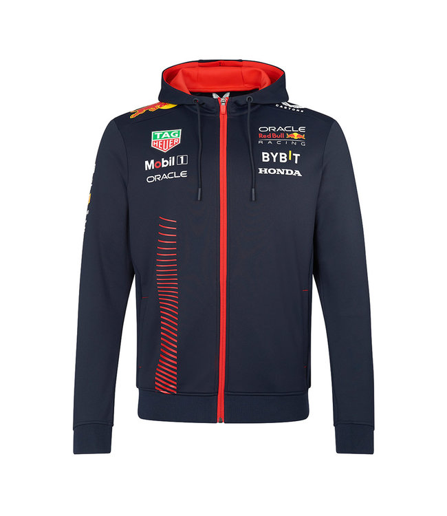 Oracle Red Bull  Racing F1 Team Oracle Team Full Zip Hooded Sweat Jacked Men - Collection 2023