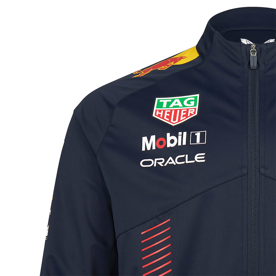 F1 Oracle Red Color Bull Racing 2023 Team Softshell Jacket Uniform Formula 1 Sergio Perez Jack Moto