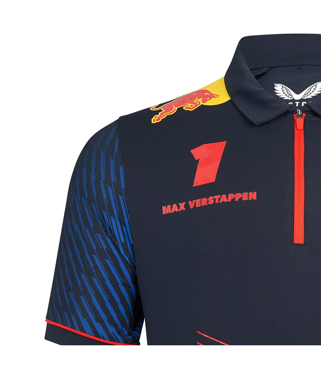 Oracle Red Bull  Racing F1 Team Teamline "Max Verstappen #1" Polo Men - Collection 2023