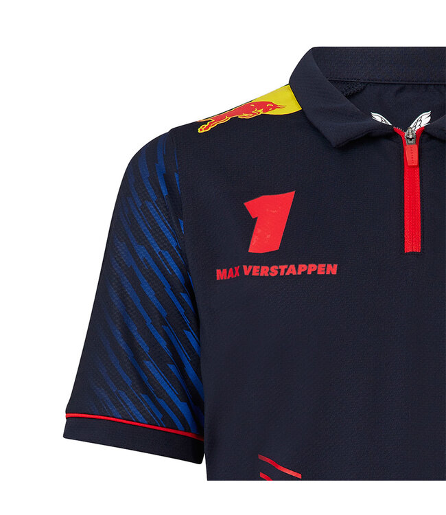 Oracle Red Bull  Racing F1 Team Teamline "Max Verstappen #1" Polo Kids - Collection 2023