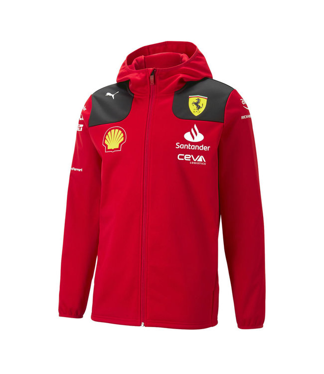 Scuderia  Ferrari F1 Team Hooded Softshell Adult - Collection 2023