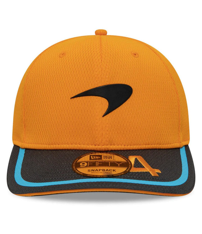 McLaren F1 Team Adult Driver Baseball Cap Lando Norris Papaya Orange - Collection 2023