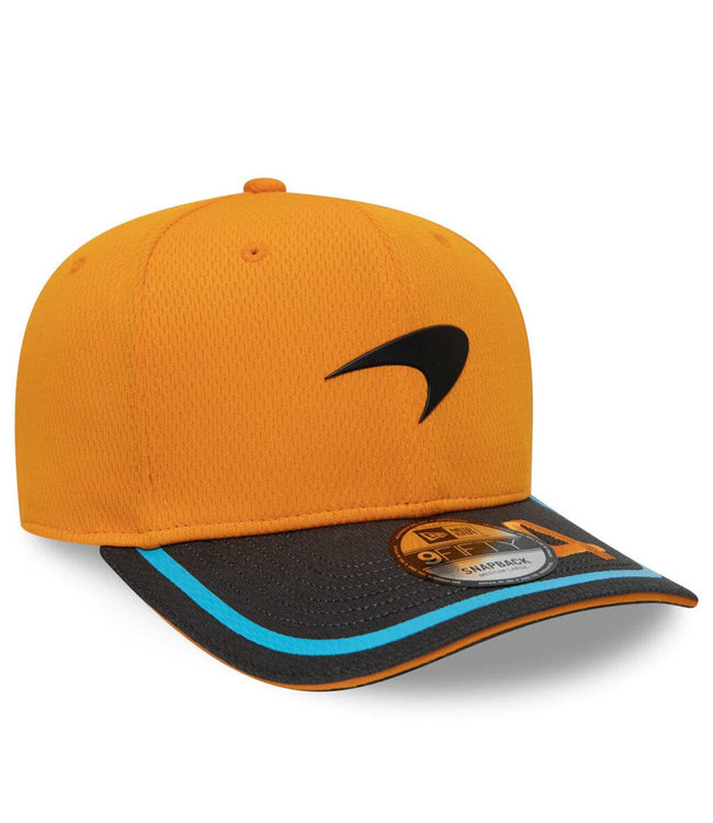 McLaren F1 Team Adult Driver Baseball Cap Lando Norris Papaya Orange - Collection 2023