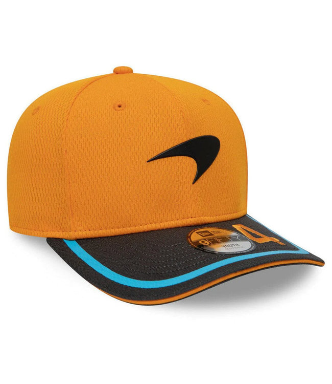 McLaren F1 Team Kids Driver Baseball Cap Lando Norris Papaya Orange - Collection 2023