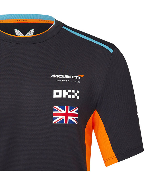 McLaren F1 Team Adult Replica Norris Set-Up Driver Tee Phantom Gray - Collection 2023