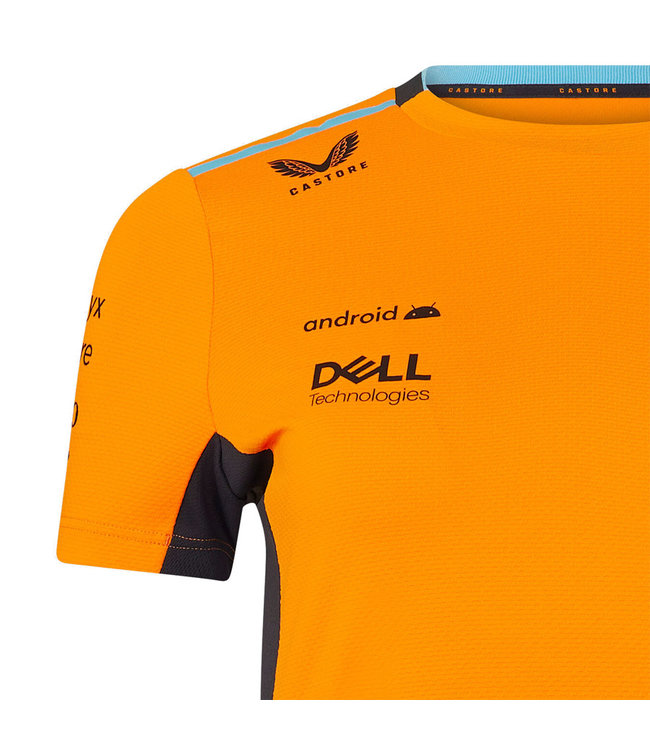 McLaren F1 Team Womens Replica Norris Set-Up Driver Tee Papaya Orange - Collection 2023