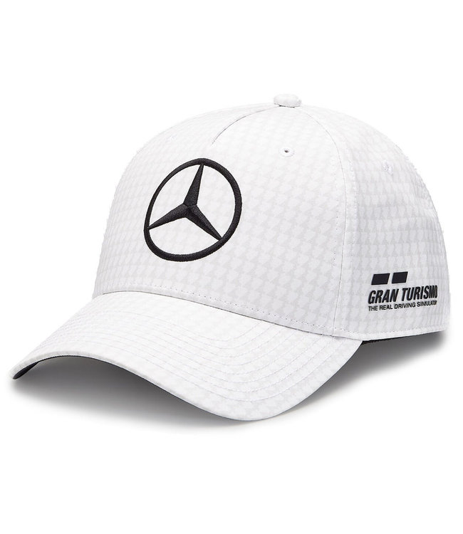 Mercedes AMG Petronas F1 Team - Lewis Hamilton Driver Cap White Adult - Collection 2023