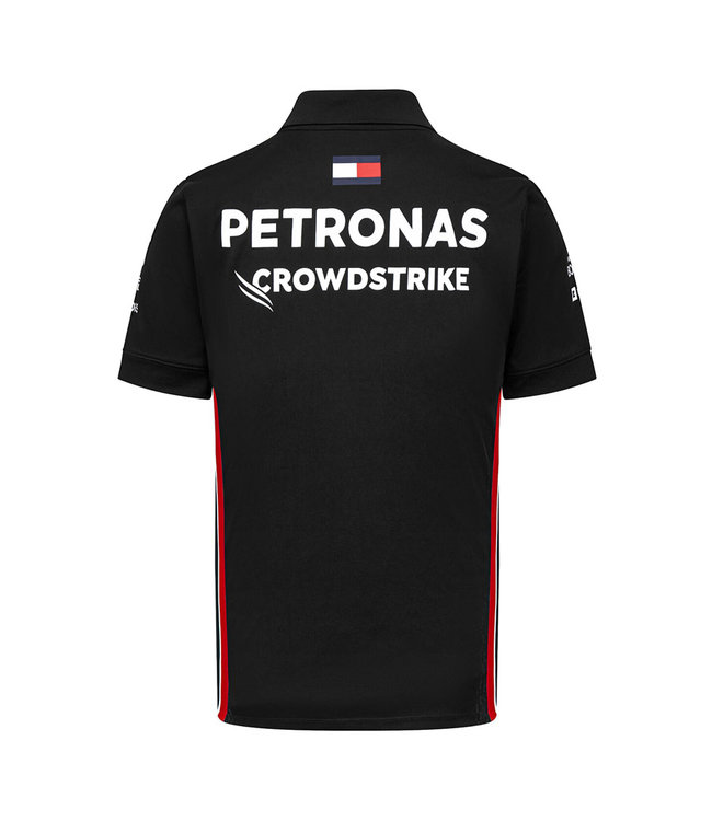 Mercedes AMG Petronas F1 Team - Team Polo Black Adult - Collection 2023