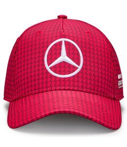 Mercedes AMG Petronas F1 Team 2023 Lewis Hamilton Driver Cap Red Adult