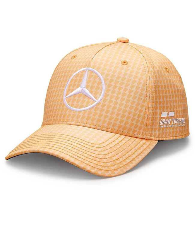 Mercedes AMG Petronas F1 Team - Lewis Hamilton Driver Cap Peach Adult - Collection 2023