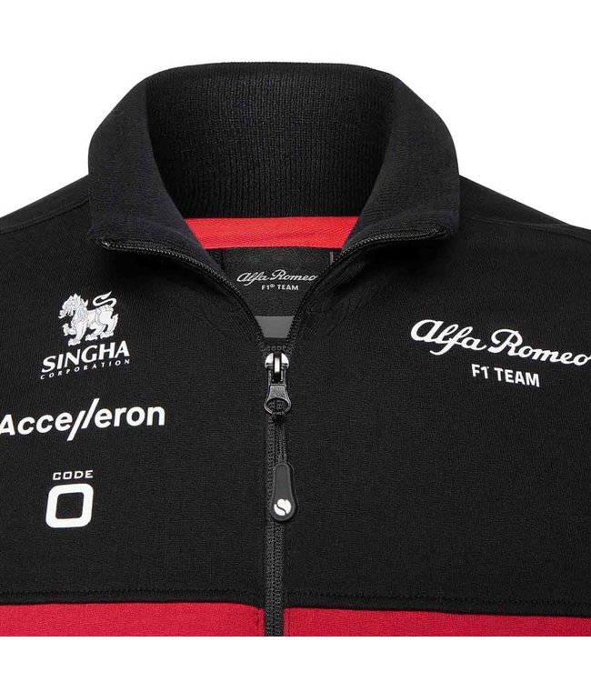 Stake F1 Team Kick Sauber Stake F1 Full ZipTeam Sweatshirt Adult - Collection 2023