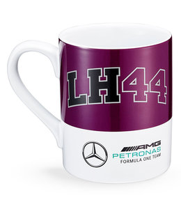 Mercedes AMG Petronas F1 Team 2023 Team Hamilton  44 Logo Mug Purple