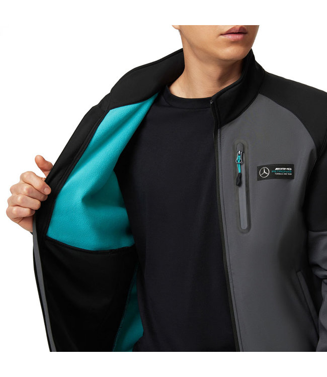 Mercedes AMG Petronas F1 Team - AMG Softshell Jacket Adult - Collection 2023