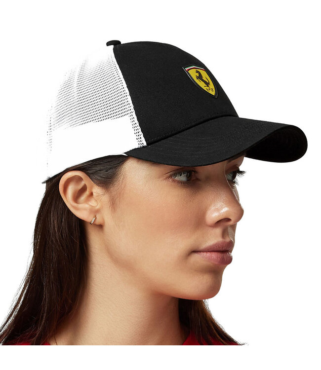 Scuderia  Ferrari F1 Team Trucker Cap Adult Black - Collection 2023