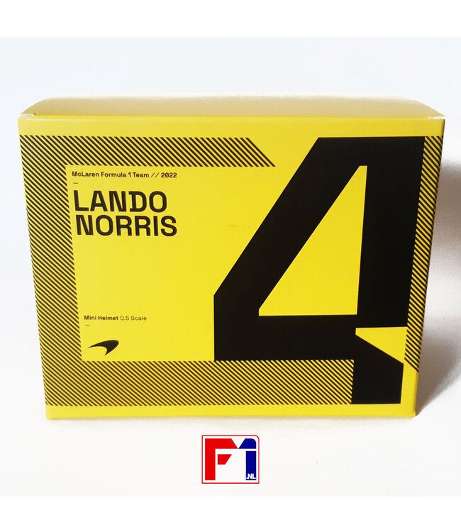 McLaren F1 Team Lando Norris Helmet 2022  Scale 1:2