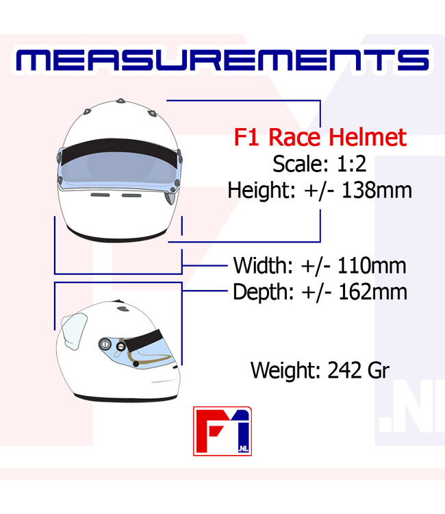 McLaren F1 Team Lando Norris Helmet 2022  Scale 1:2